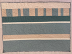 Blue Striped Premium Cotton Baby Quilt