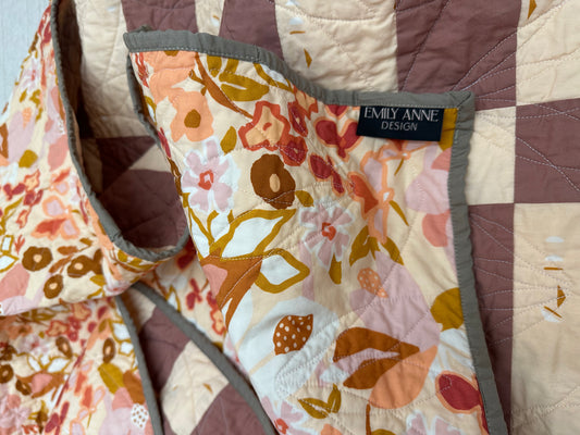 Pink Louise Premium Cotton Lap quilt
